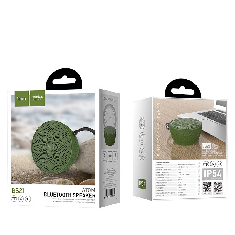 Акустика HOCO Atom bluetooth BS21