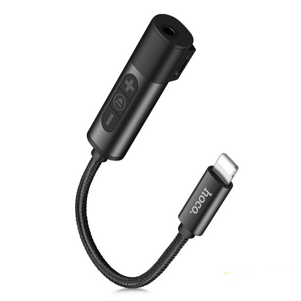 Переходник HOCO lightning audio converter LS6