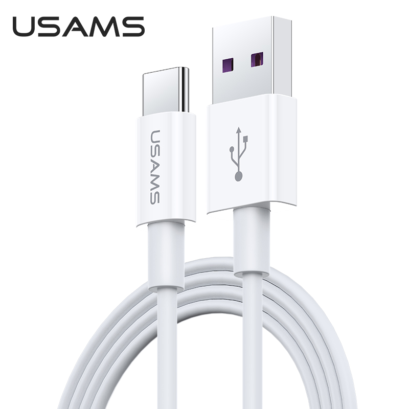 Кабель USAMS Type-C US-SJ408 U44 |1.2m, 5A|