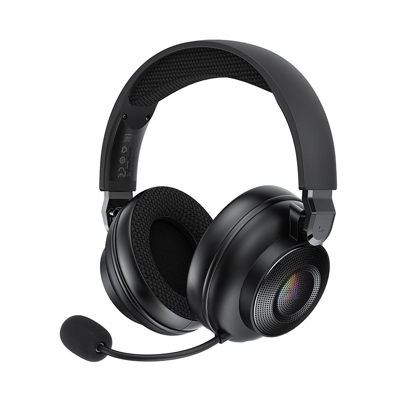 Навушники Acefast RGB gaming wireless headset H15 |BT6.0/2.4G/AUX, 60/80H|