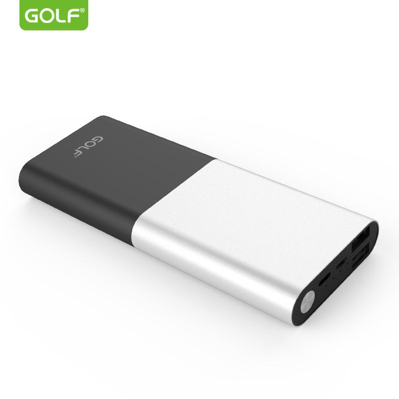 УМБ GOLF G27 10000mAh |2.1A, 2USB, Lightning|
