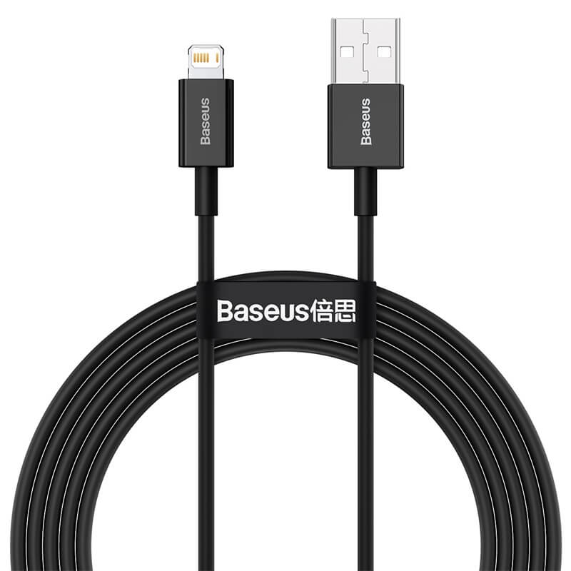 Кабель BASEUS Lightning Superior Series Fast Charging Data Cable |2M, 2.4A| (CALYS-C02)