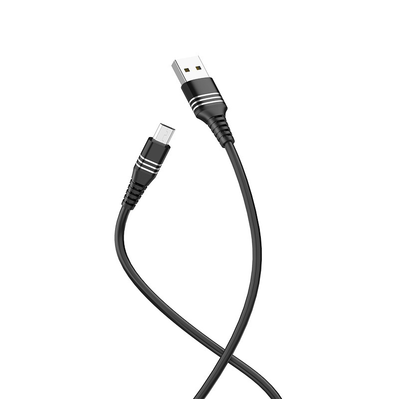 Кабель Micro USB Hoco Tricyclic silicone U46