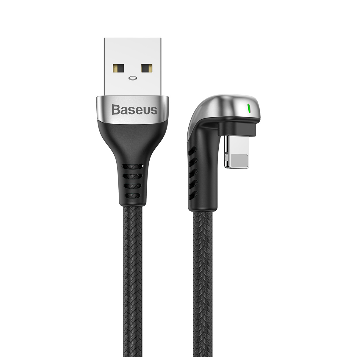 Кабель Baseus Lightning U-shaped Green Lamp Mobile Game |2M, 1.5A| (CALUX-B01)