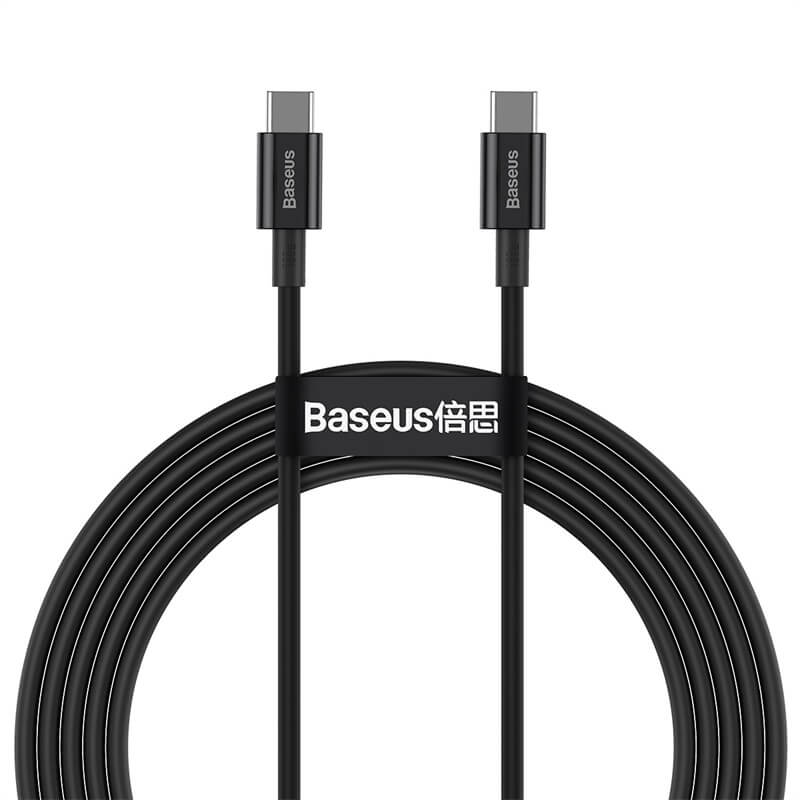 Кабель BASEUS Type-C to Type-C Superior Series Fast Charging Data Cable |2M, 5A, 100W| (CATYS-C02)