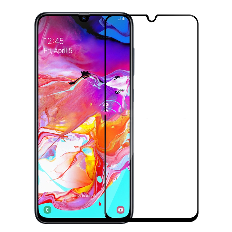 Захисне скло FullGlue для Samsung A70