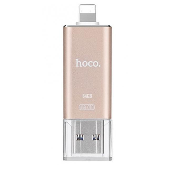 Флешка USB / lightning MFI Hoco UD2 64GB