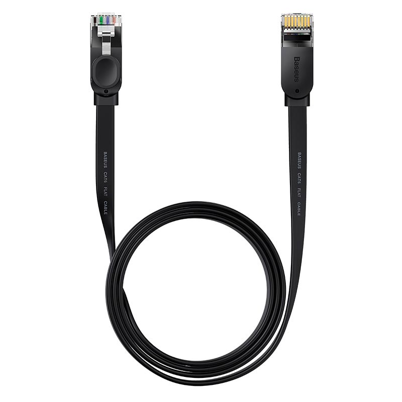 Кабель Baseus high Speed Six types of RJ45 Gigabit network cable (flat cable) |1.5m|