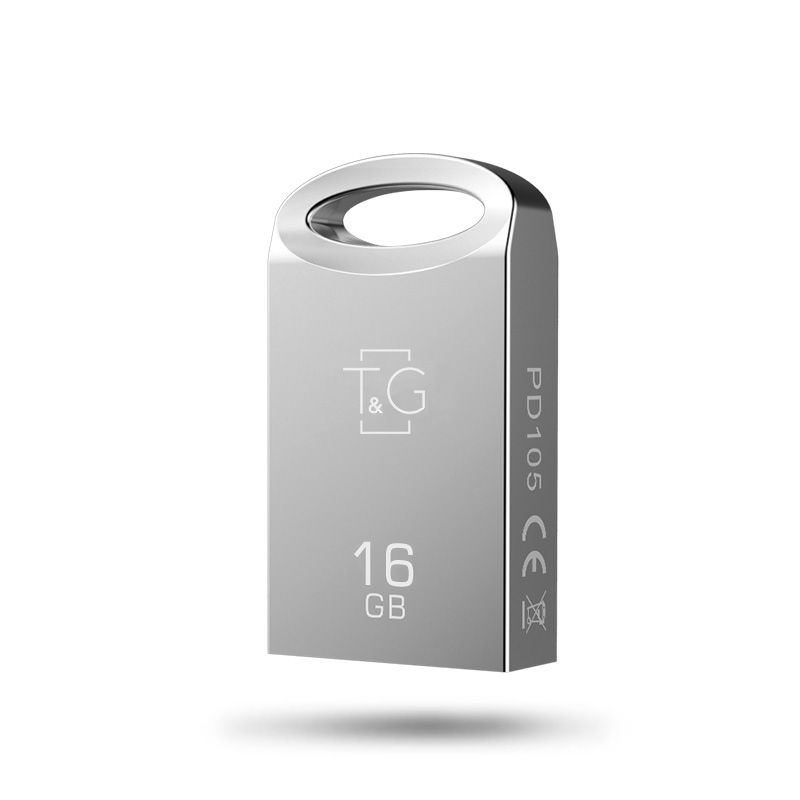 Флешка T&G USB Metal mini design (model 105) 16GB