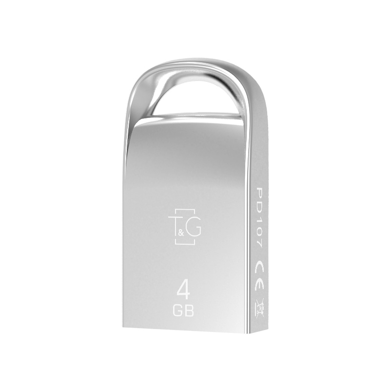 Флешка T&G USB Metal mini design (model 107) 4GB