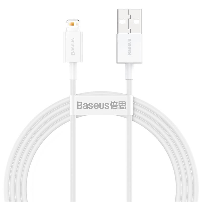 Кабель BASEUS Lightning Superior Series Fast Charging Data Cable |1.5M, 2.4A| (CALYS-B02)