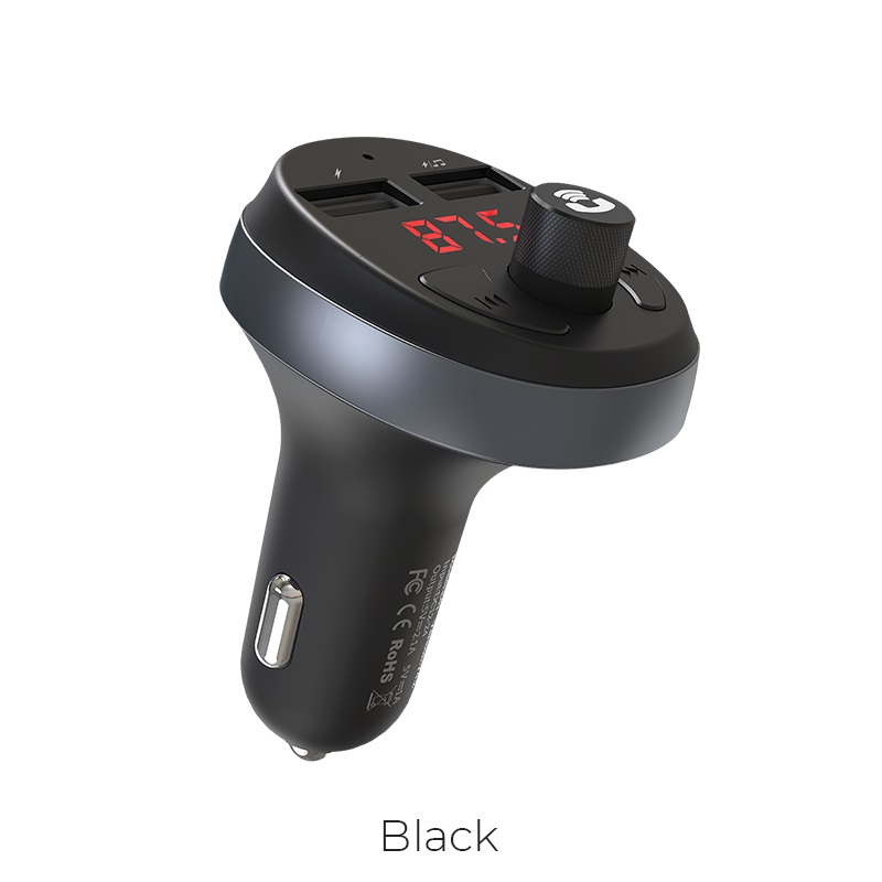 Адаптер автомобильный Hoco with Bluetooth FM E41 |2USB 2.1А|