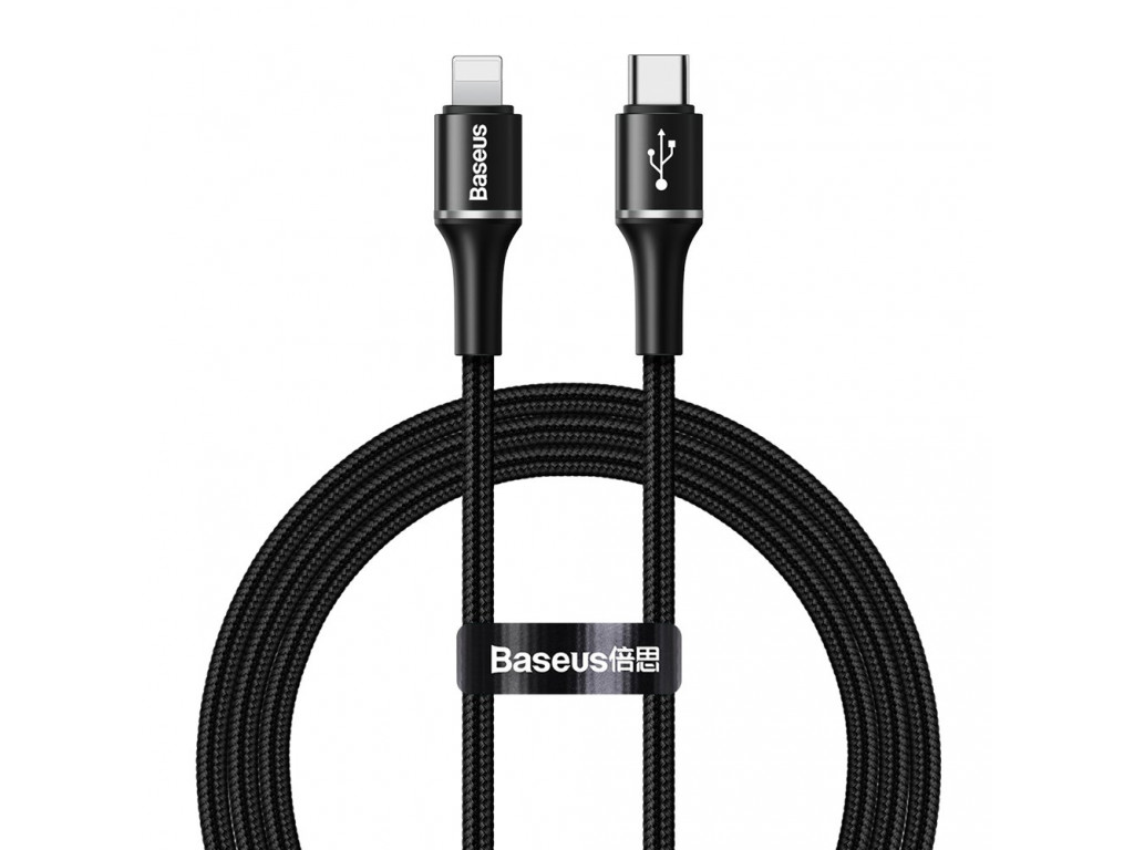 Кабель BASEUS Type-C to Lightning Halo |1M, PD 18W|