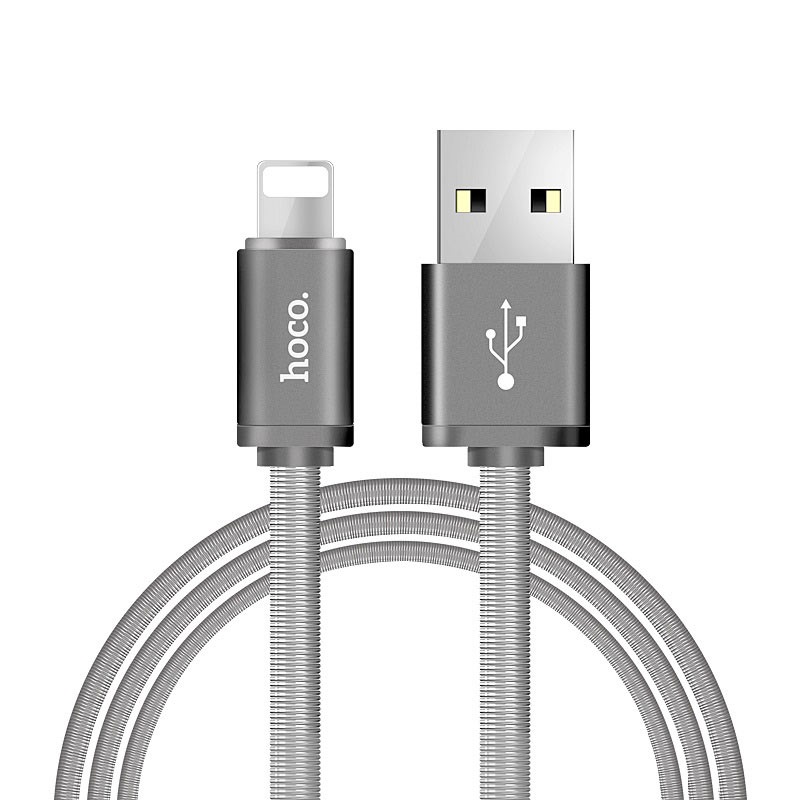 Кабель HOCO lightning Metal U5 |1m|