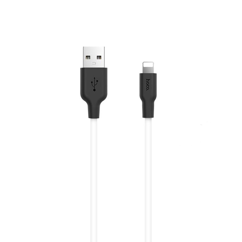 Кабель HOCO lightning Silicone X21 |1m|