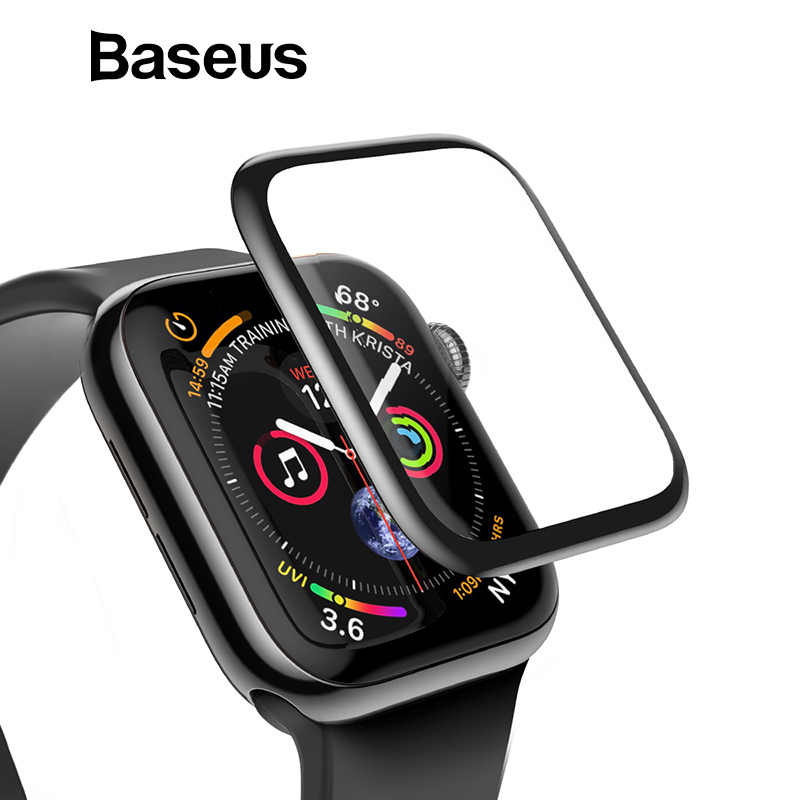Защитное стекло BASEUS для Apple Watch  38mm curved-screen protector with crack-resistant edges 0.23