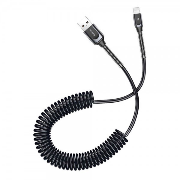Кабель Baseus Lightning Double Spring |1.2M, 2A|