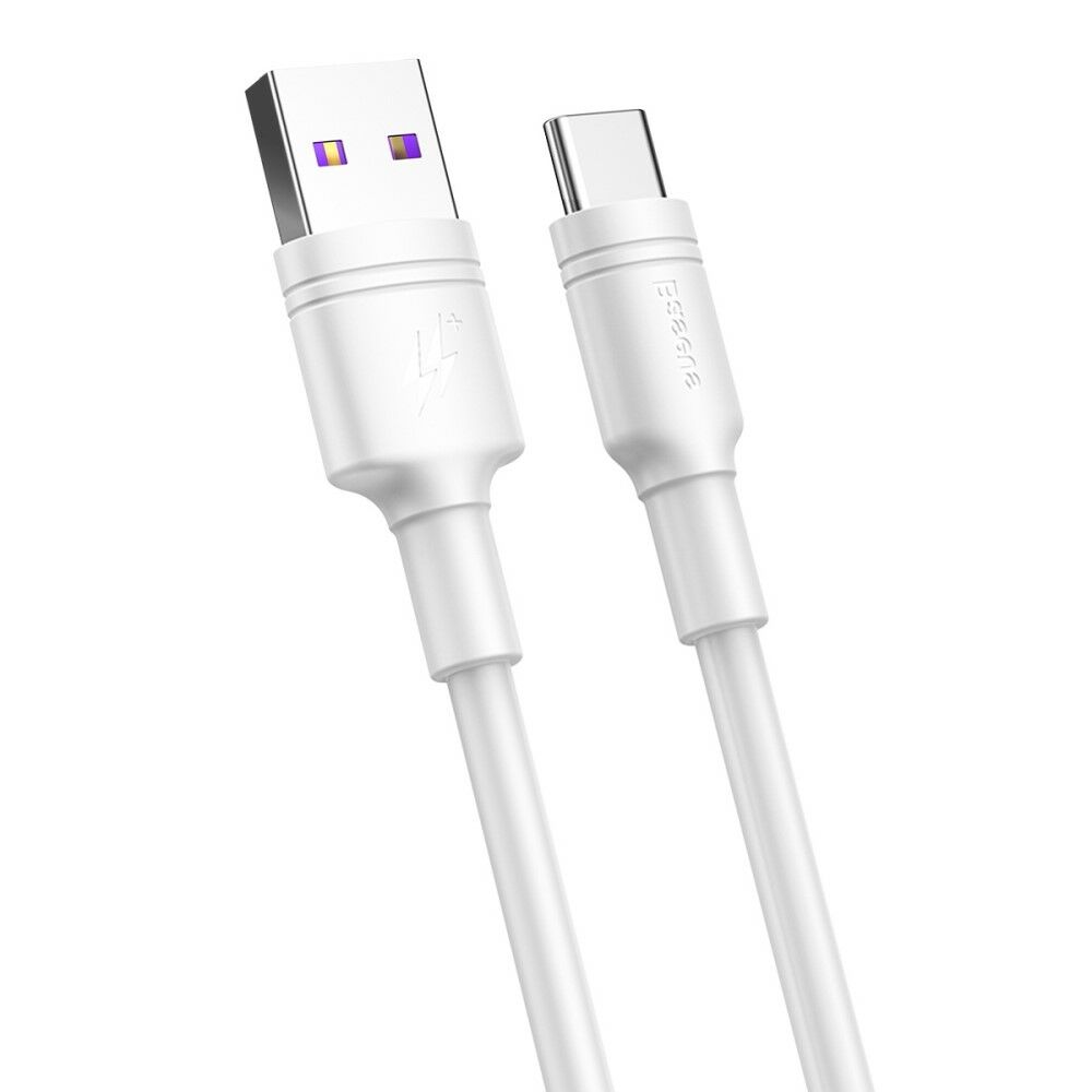 Кабель Baseus Type-C Double-ring quick charge |5A, 0.5M|