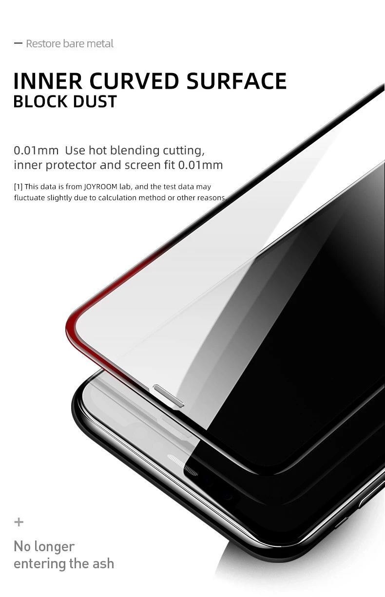 Захисне скло JOYROOM Knight Extreme Series New 3D Sticker для iPhone XS MAX / 11PRO MAX JR-PF030
