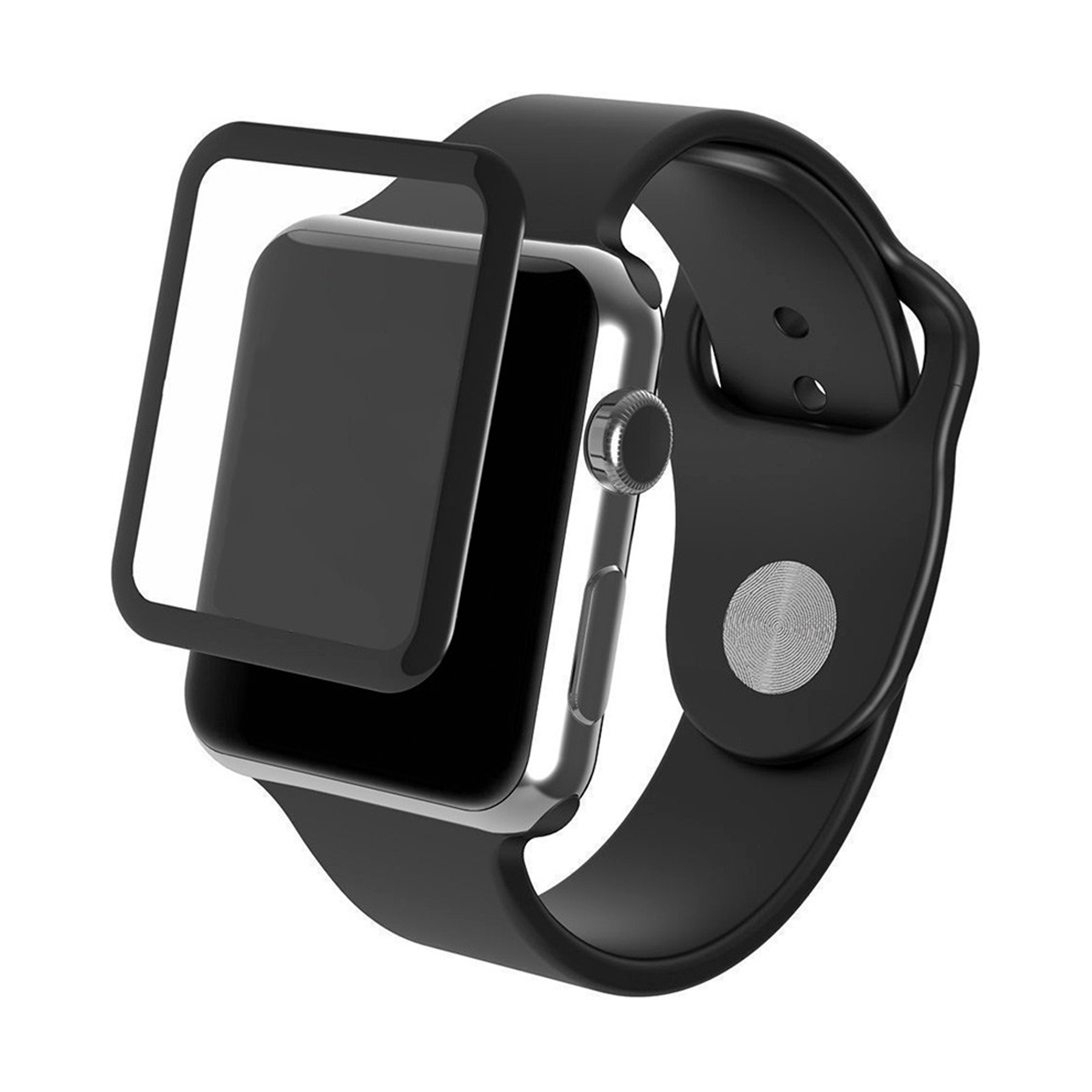 Защитное стекло 3D FullGlue для Apple Watch 3  38mm