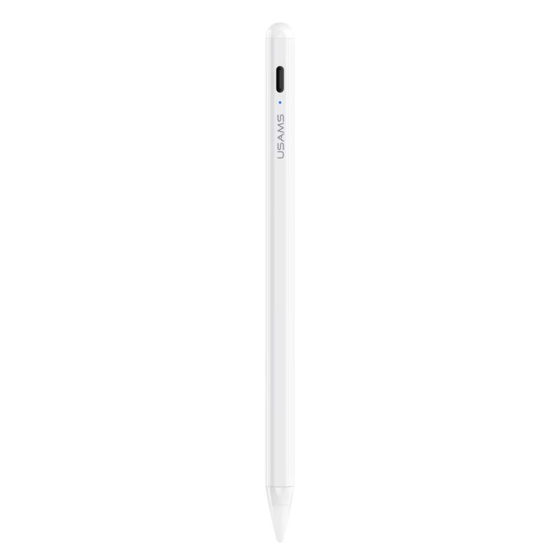 Стилус USAMS Tilt-sensitive Active Touch Screen Capacitive Stylus Pen для iPad US-ZB223 |Type-C, 80-100min|