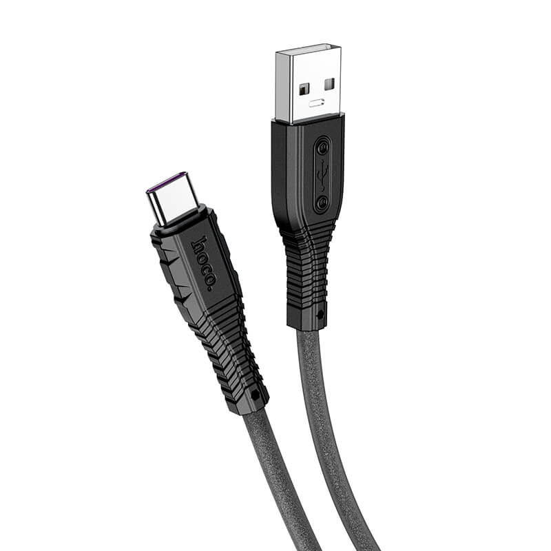 Кабель Hoco Type-C Nano silicone fast charging data cable X67 |1.2m, 5A|