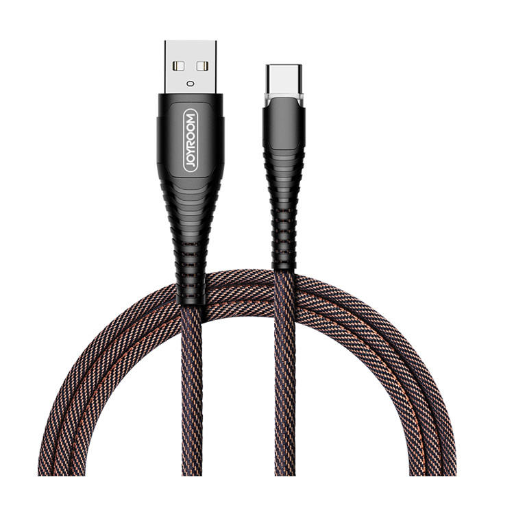 Кабель Type-C Joyroom LED S-M367 |2.4A, 1.2M|