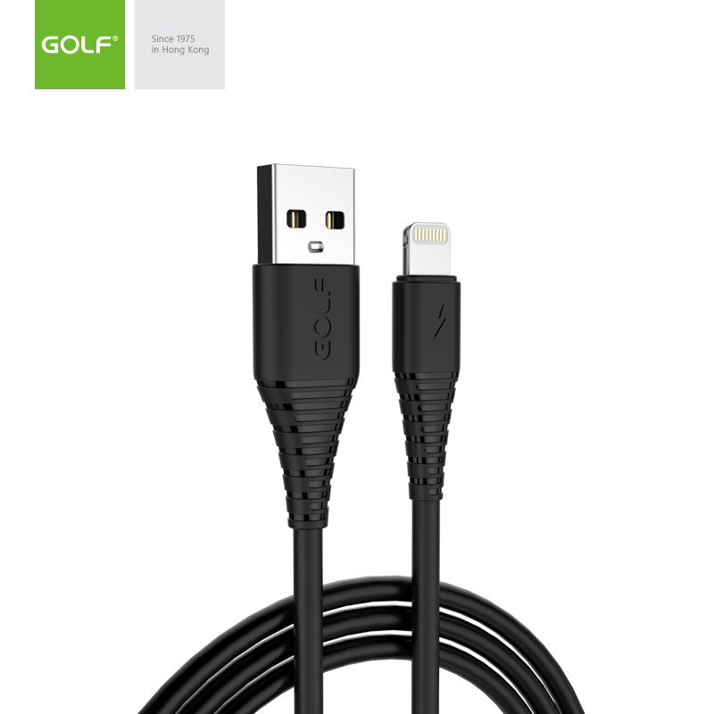 Кабель Lightning GOLF GC-64i |1M, 3A|