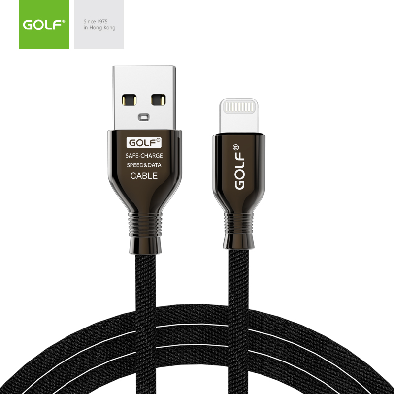 Кабель Lightning GOLF GC-62i |1M, 3A|