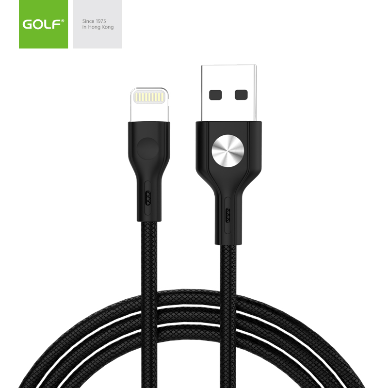 Кабель Lightning GOLF GC-60i |1M, 3A|