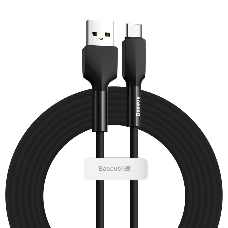 Кабель BASEUS Type-C Silica gel cable |2m, 2A|
