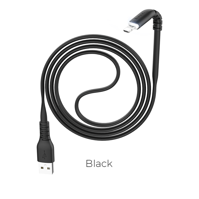 Кабель Hoco Lightning Soft silicone X44 |2.4A, 1M|