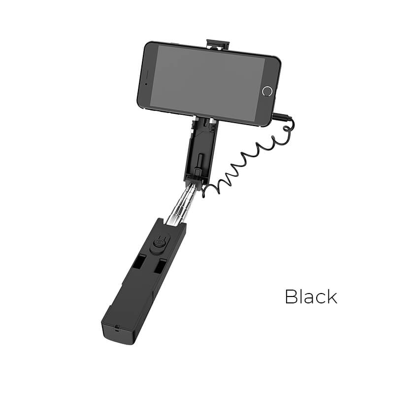 Селфи-монопод BOROFONE wired remote control selfie stick BY3 |3.5mm|