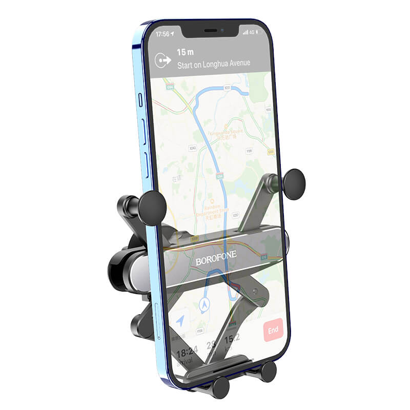 Тримач BOROFONE Supreme gravity linkage car holder BH51