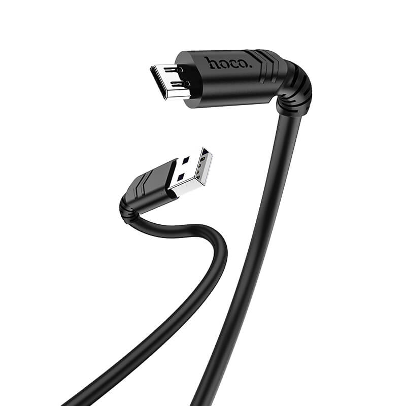 Кабель Hoco Micro USB Fortune charging data cable X62 |1m, 2.4A|