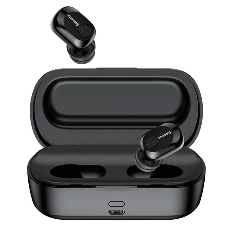 Наушники Bluetooth BASEUS Encok True Wireless Earphones W01