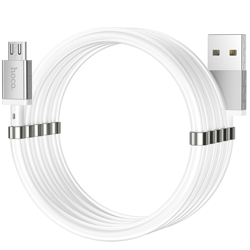 Кабель Hoco Micro USB Magic magnetic charging U91 |1m, 2.4A|