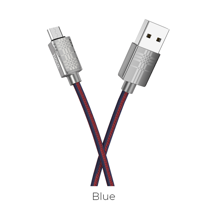 Кабель Hoco Micro USB Treasure U61 |1.2m, 2.4A|