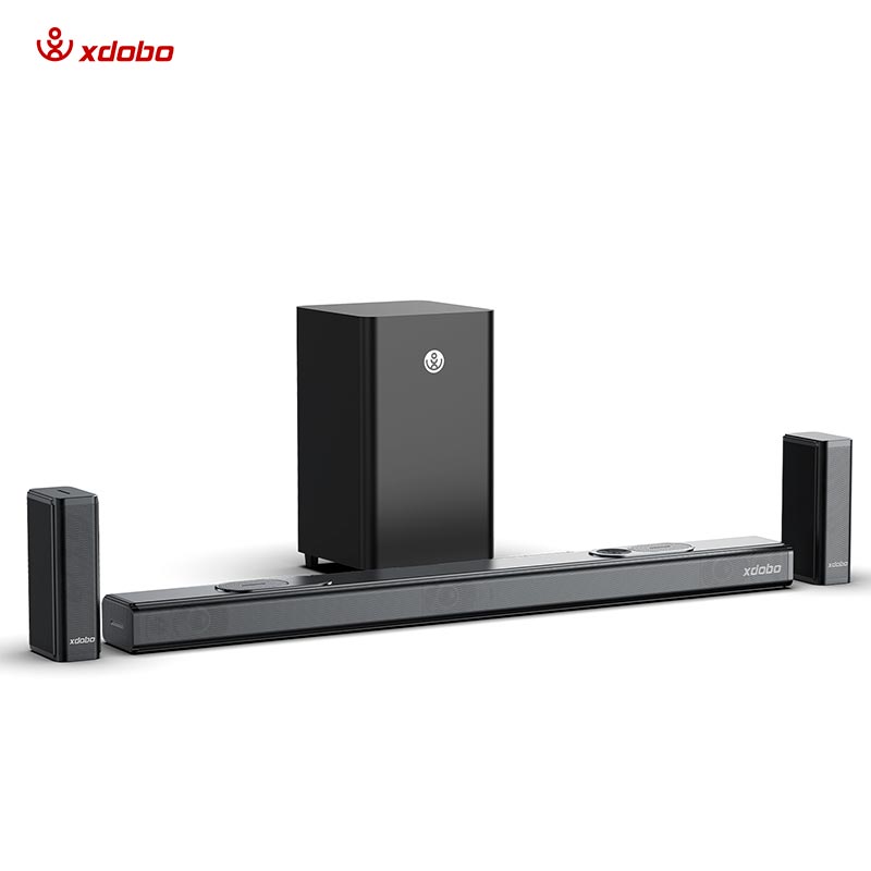 Акустика Xdobo Pacific 1982 (Soundbar support Dolby atmos) |BT5.3+EDR, 500W Peak, HDMI/Optical Fibre/ USB/ AUX/Coaxial|