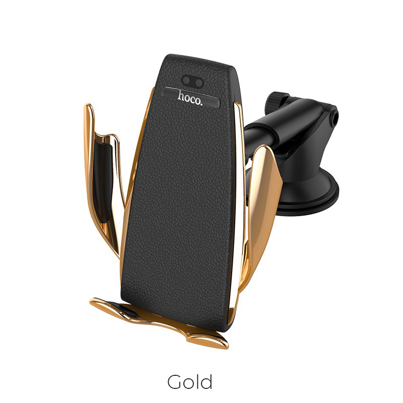Держатель Hoco автоматический Elegant with wireless charger CA34