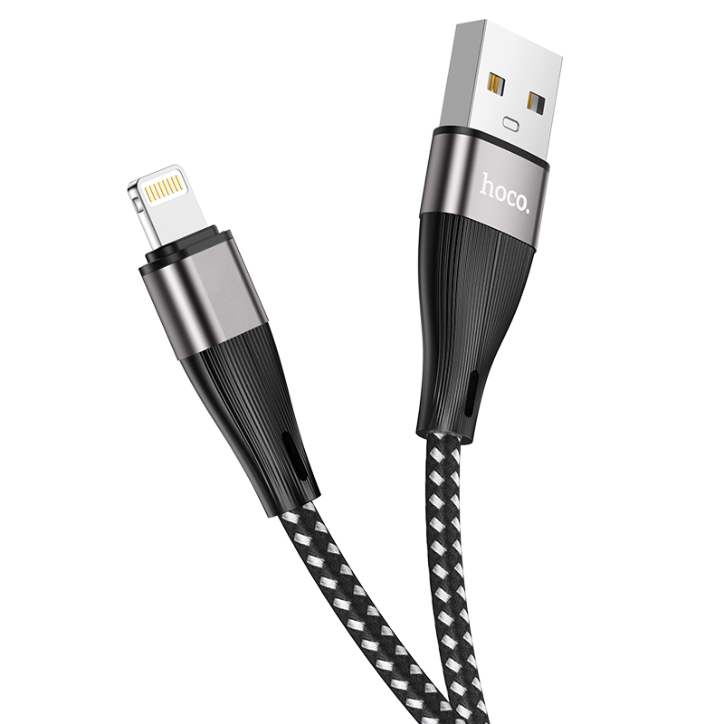 Кабель Hoco Lightning Blessing charging data cable for X57 |1m, 2.4A|