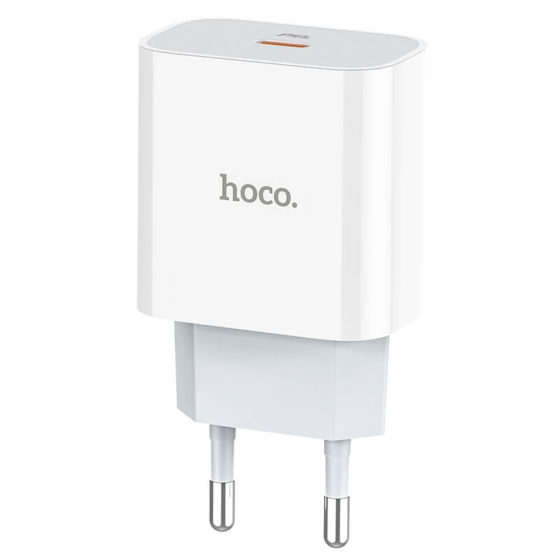 Адаптер мережевий HOCO Speed source C76A Plus |1Type-C, PD/QC, 20W, 3A|