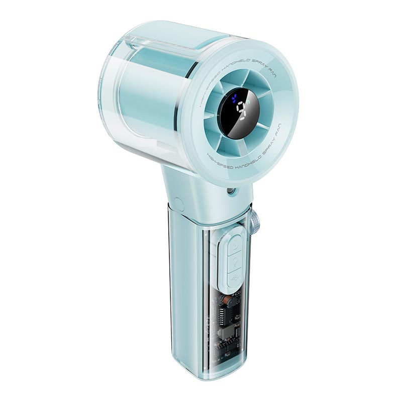 Вентилятор Hoco Spray series ice cooling handheld fan HX614 |100Levels, 60dB, 15h, 50mL|