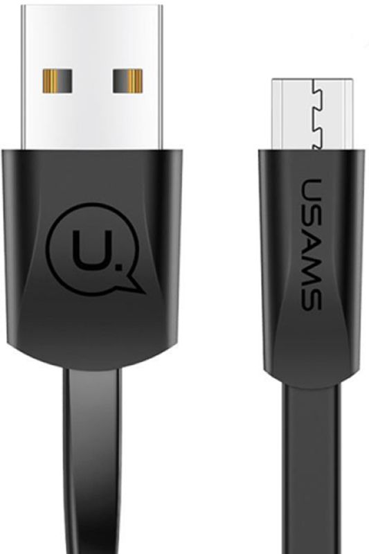Кабель Usams Micro USB Flat US - Sj201 U2 |1.2m, 2A|