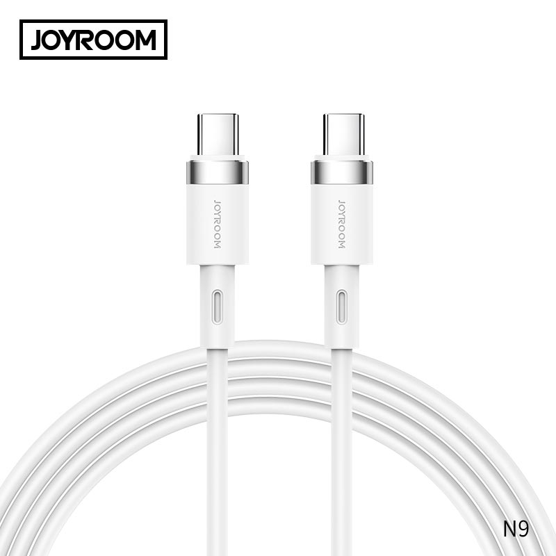 Кабель JOYROOM Type-C to Type-C Liquid Silicone Data Cable s-1230N9 |1.2m, 3A|