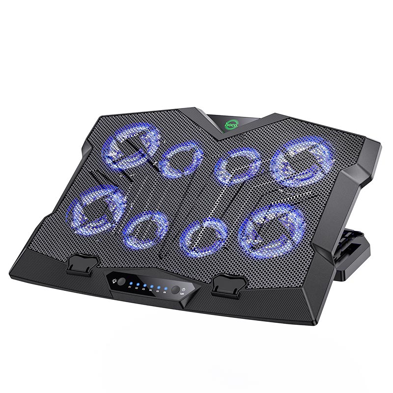 Куллер для ноутбука hoco Monte notebook cooling fan GM27 |8fans, 6 level, 17