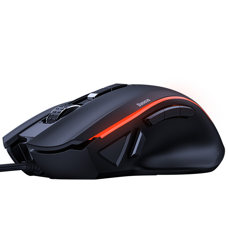 Мышь BASEUS GAMO 9 Programmable Buttons Gaming Mouse GM01