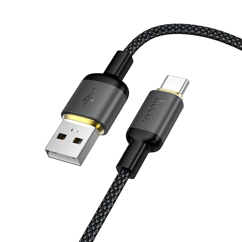 Кабель HOCO Type-C Benefit charging data cable X128 |1m, 36W|
