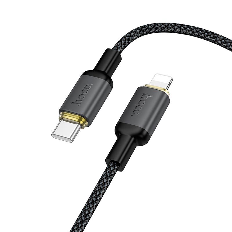 Кабель HOCO C to Lightning Benefit PD charging data cable X128 |1m, 30W|