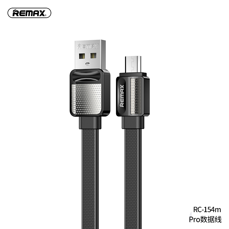 Кабель REMAX Micro USB Platinum Pro Series Data Cable RC-154M |1m, 2.4A|